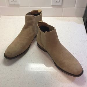 Sonoma 10.5 Chelsea Suede Beige Boots